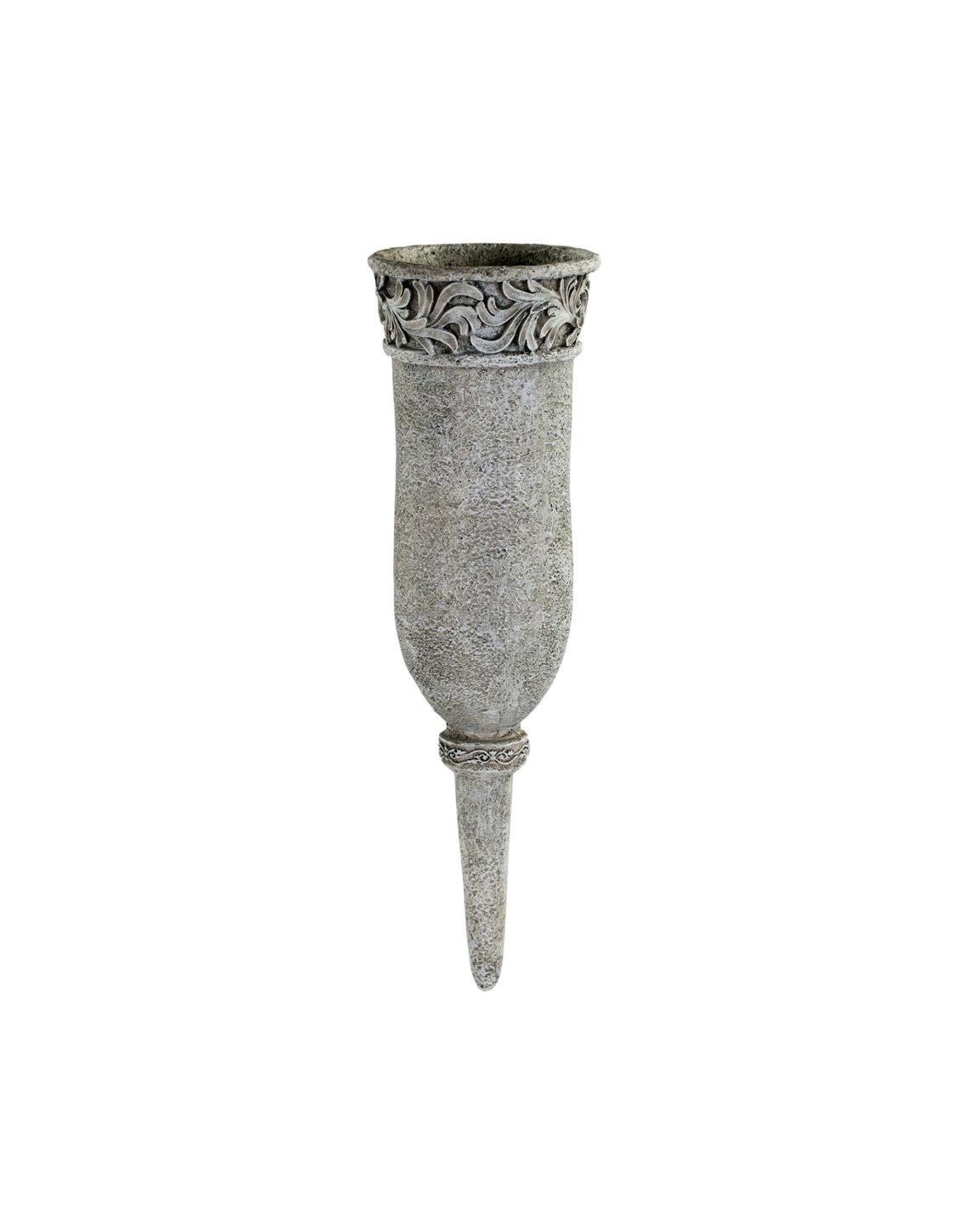 Grabvase mit Bordüre, Kunststoff, 33,5 cm