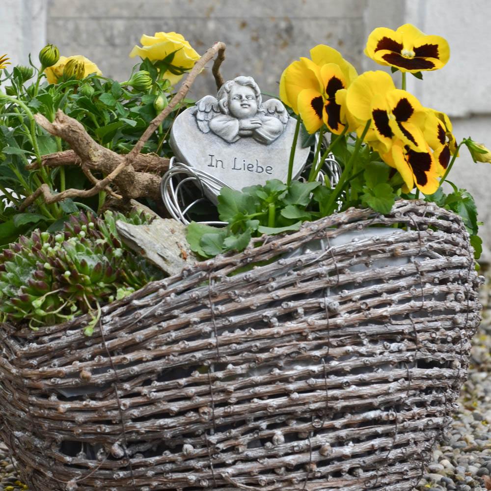 Herz mit Engel am Stab