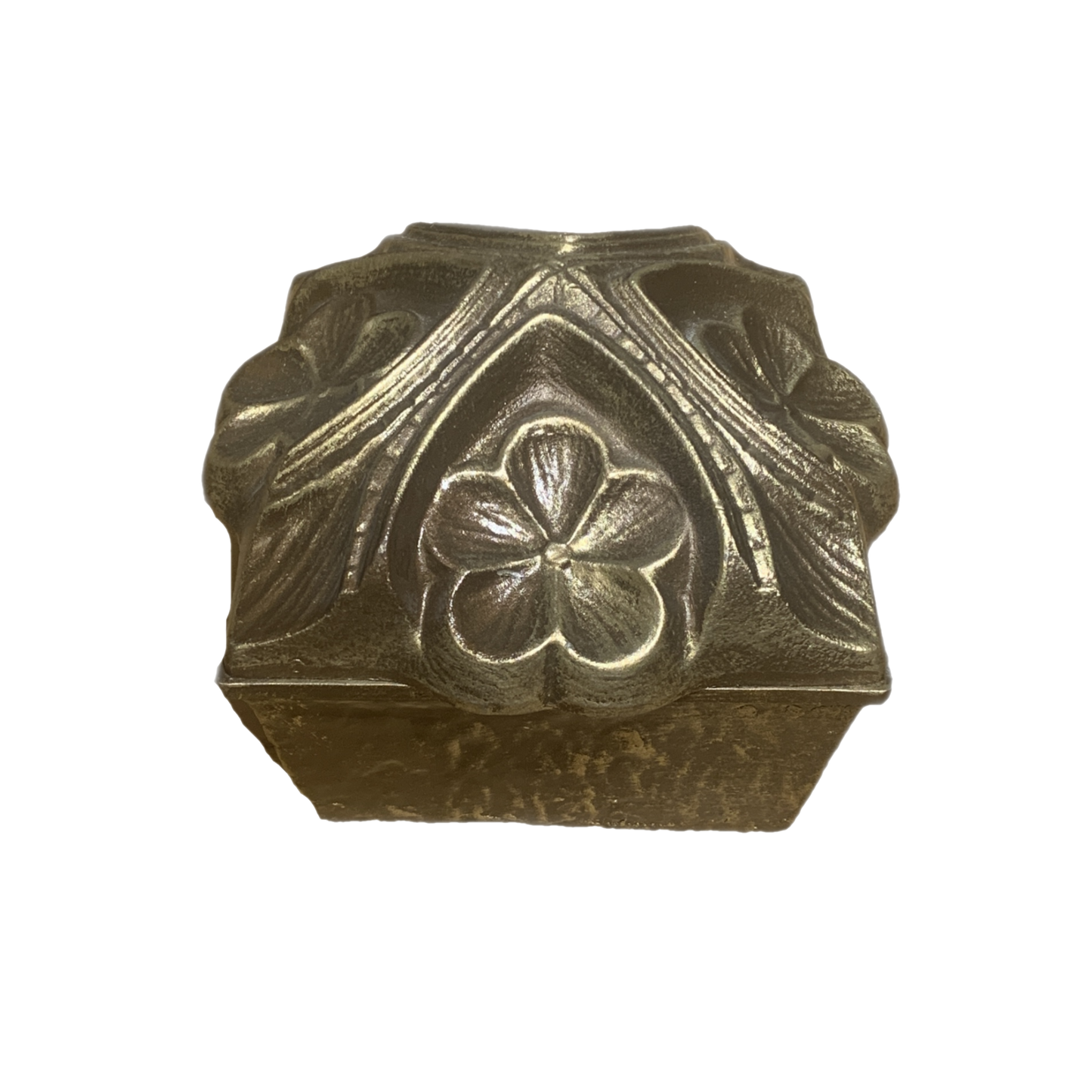 Grabweihkessel mit Blumensymbol