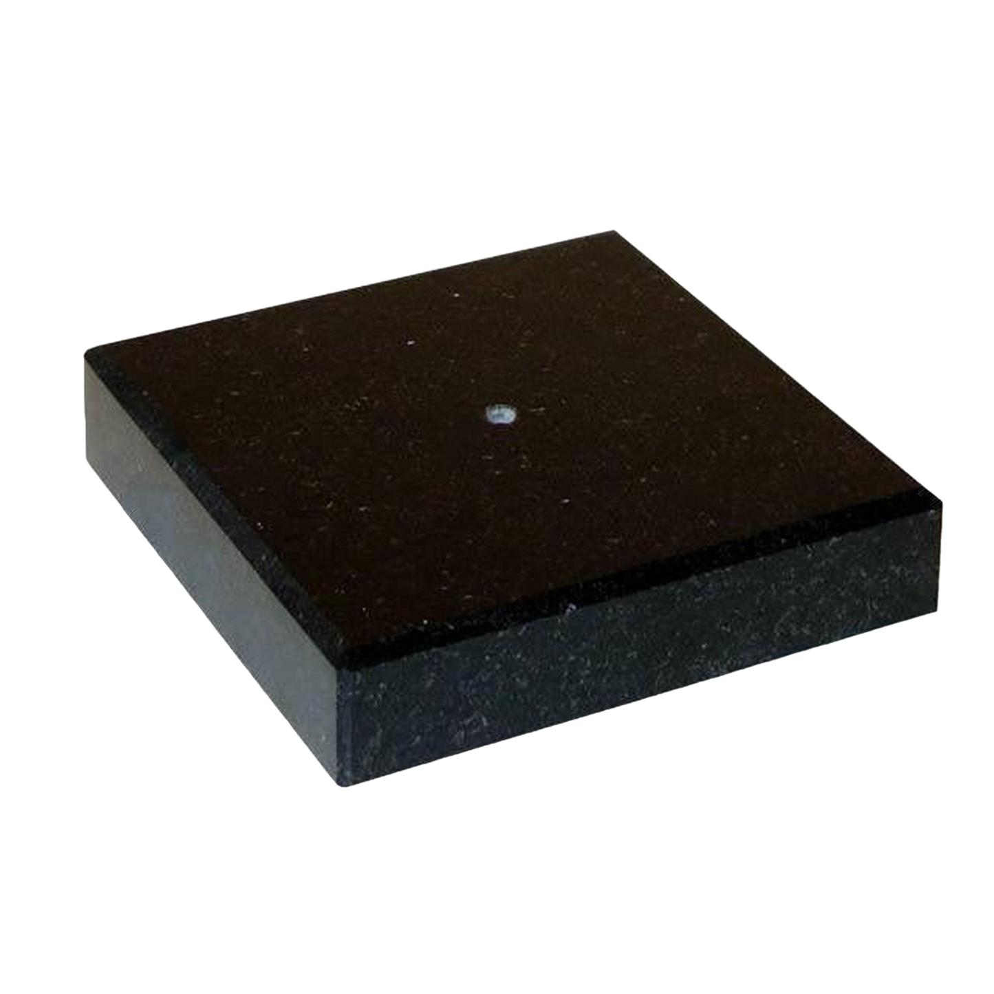 Sockel aus Granit Impala schwarz, 15x15x3 cm