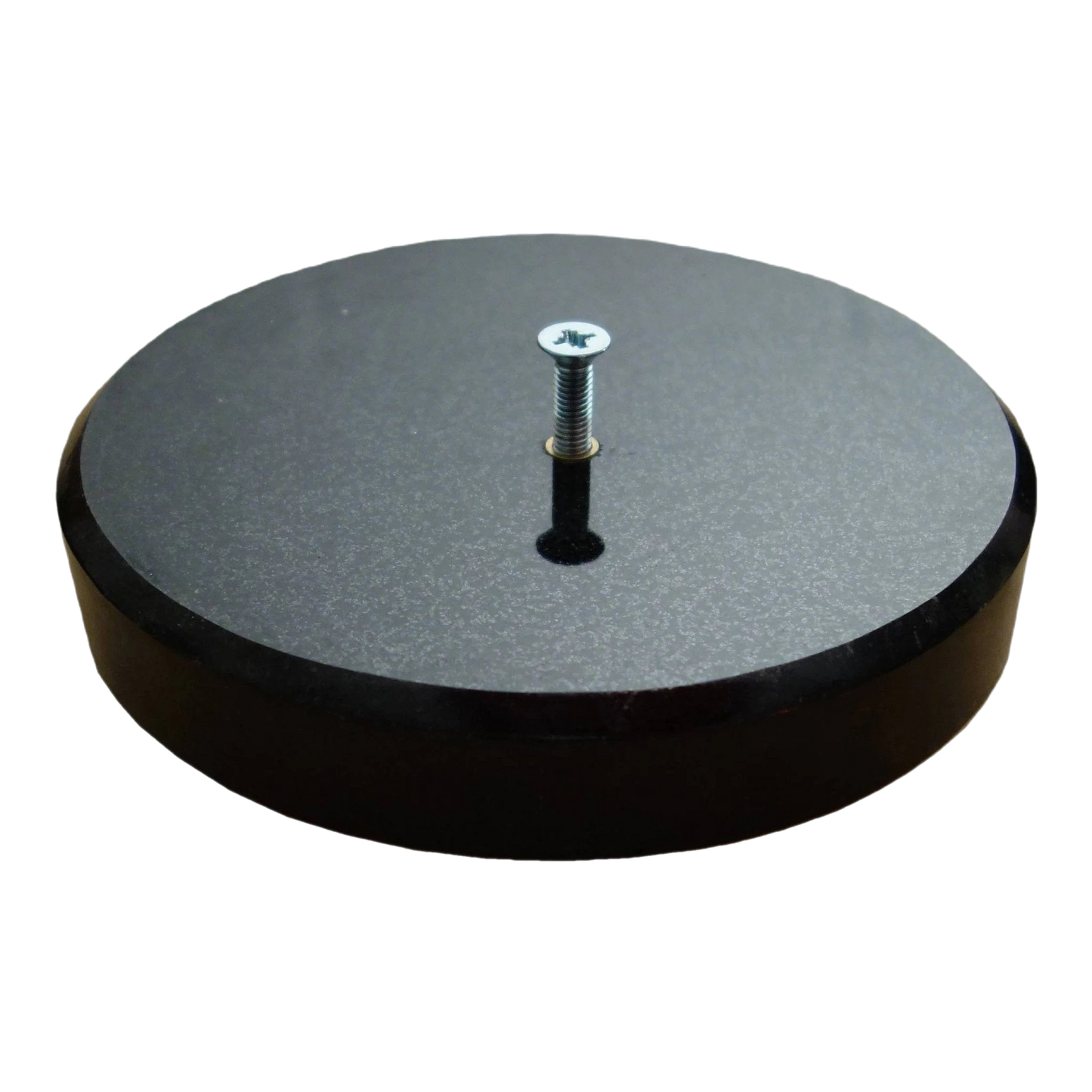 Sockel aus Granit Impala schwarz, Durchmesser 15 cm