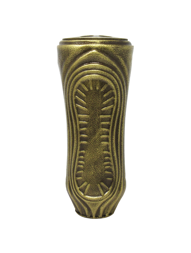 Grabvase aus Metallguss