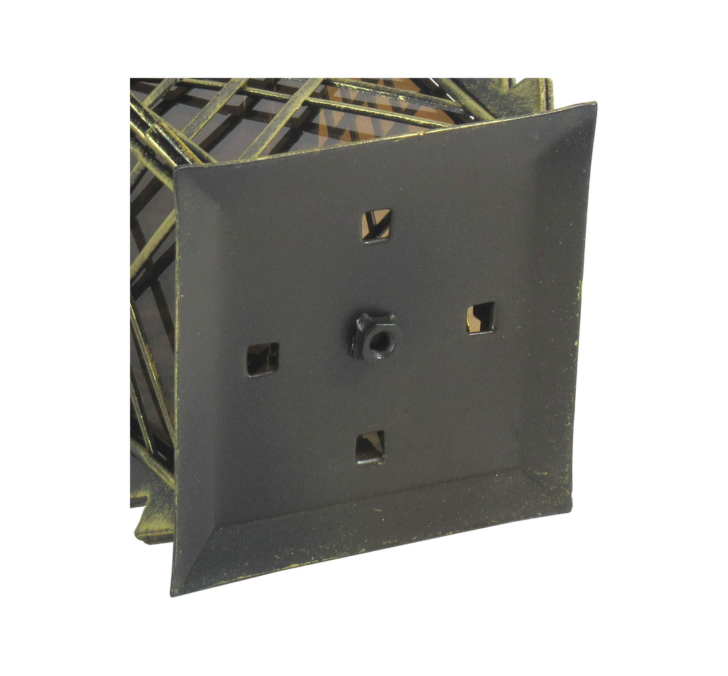 Grableuchte mit Klappdeckel und Parsol-Glasscheibe