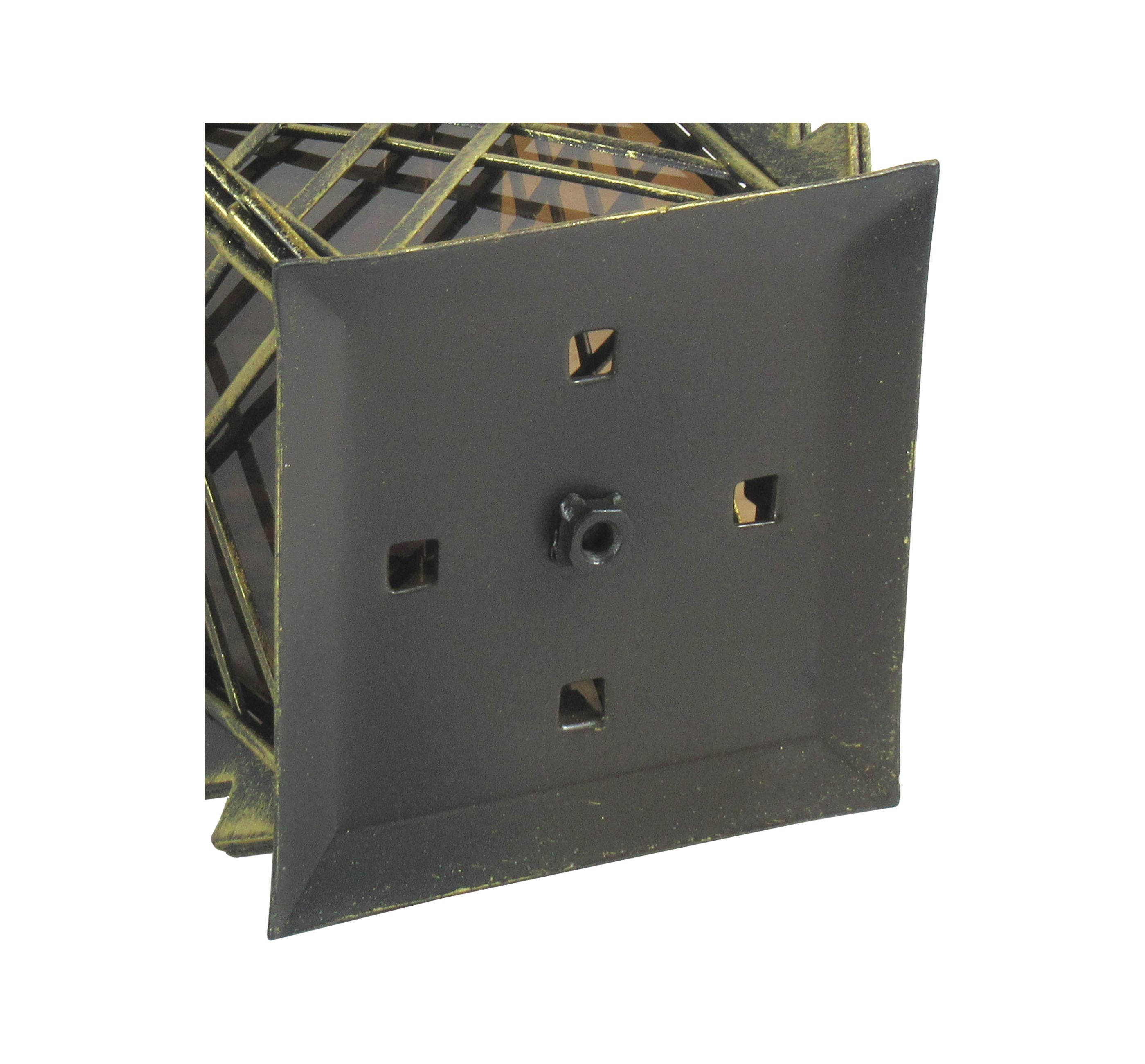 Grableuchte mit Klappdeckel und Parsol-Glasscheibe