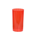 Ersatz-Zylinder, 14,5 cm hoch, Kunststoff, rot