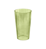 Ersatz-Glaszylinder, 15 cm hoch, antik-gelb