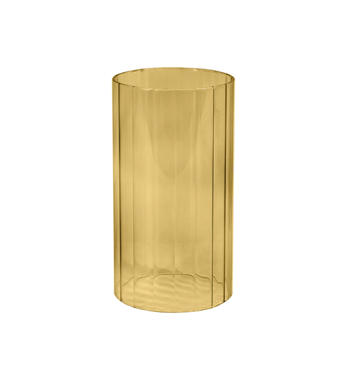 Ersatz-Glaszylinder, 14,4 cm hoch, Parsol-bronze