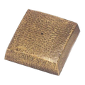 Metallsockel, 13 x 13 x 3 cm-GrabschmuckWELT
