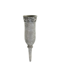 Grabvase mit Bordüre, 33,5 cm, Kunststoff