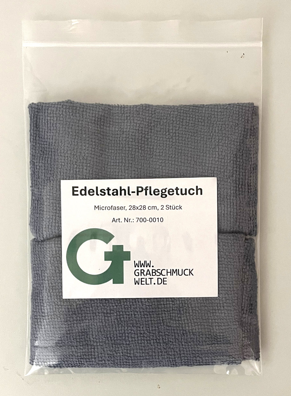 Edelstahl-Pflegetuch