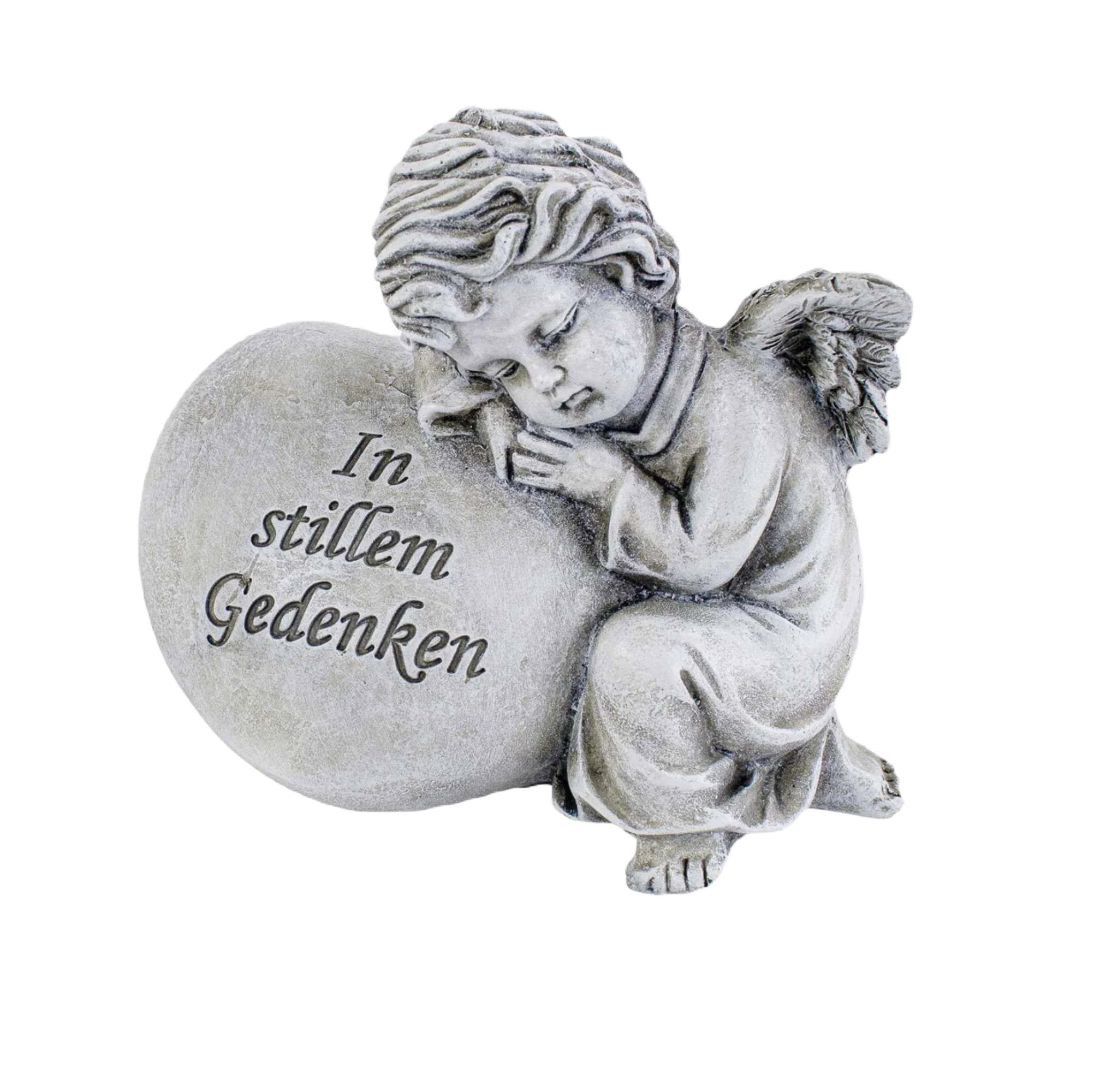 Engel "In stillem Gedenken"-GrabschmuckWELT