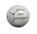 Kugel "Geliebt und Unvergessen"-GrabschmuckWELT