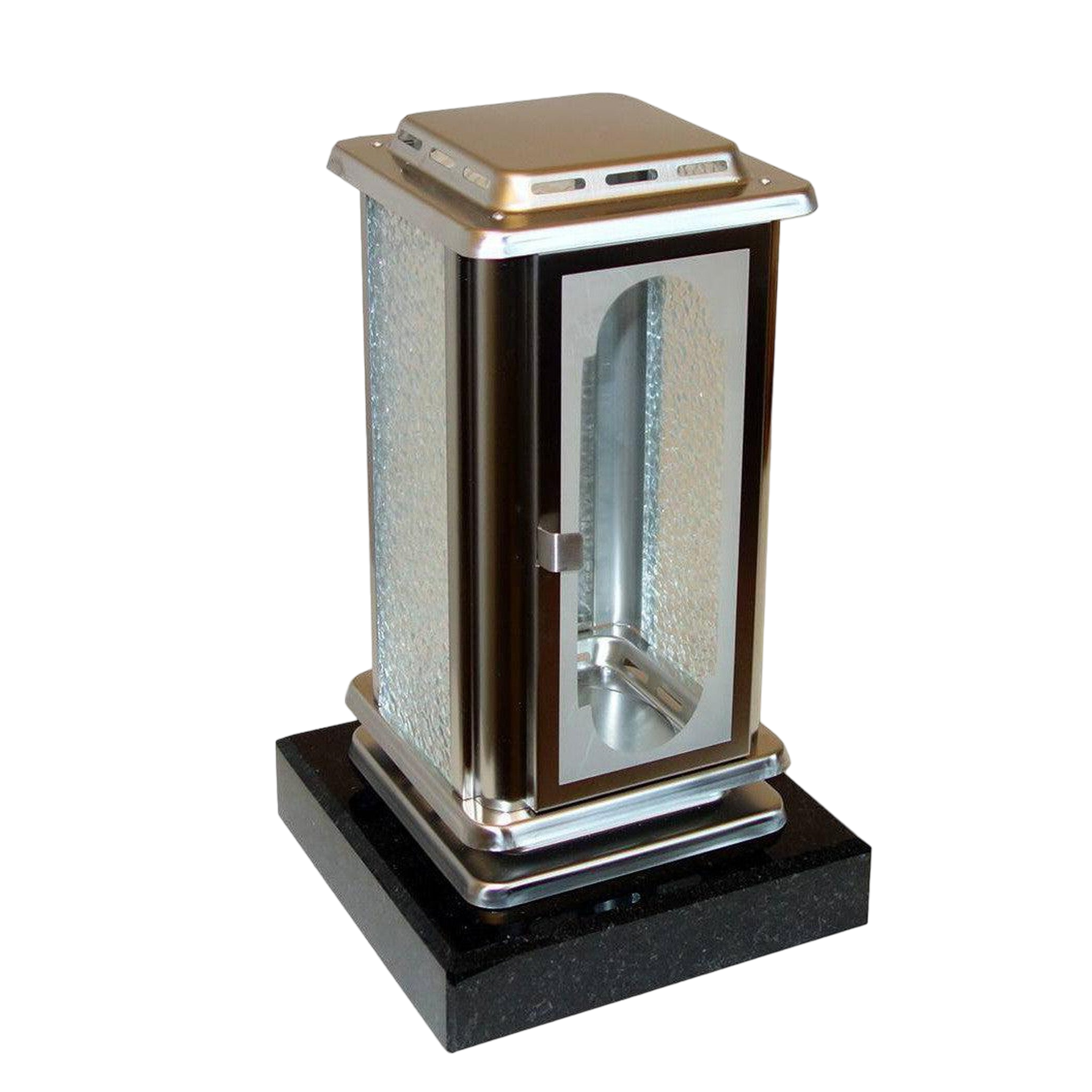 Grablampe "Ruhepol"mit Granitsockel-GrabschmuckWELT