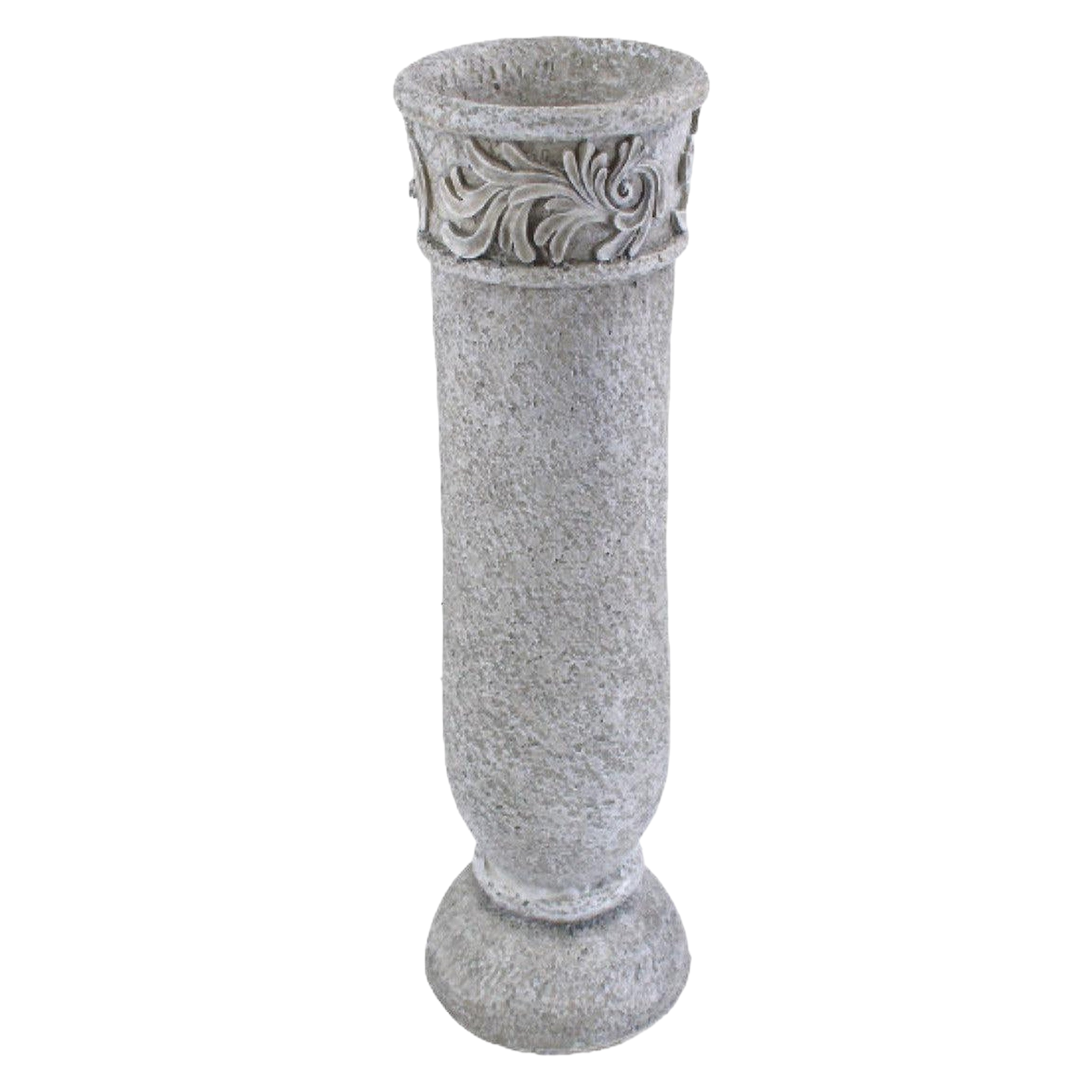 Grabvase "Blättertanz", 29,5 cm-GrabschmuckWELT