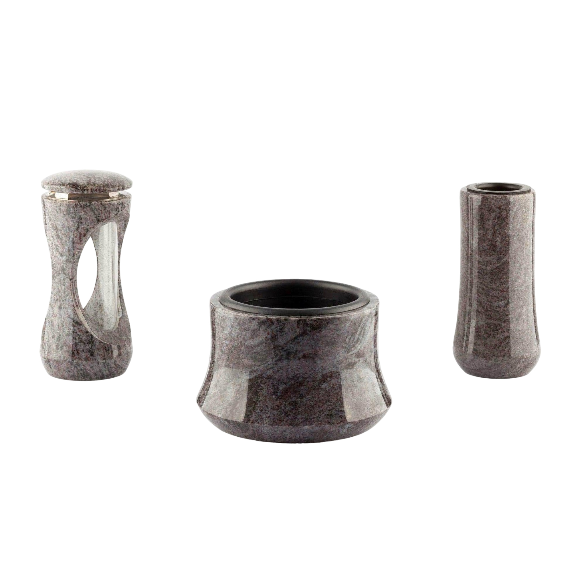 Granitvase "Patron", 25 cm-GrabschmuckWELT