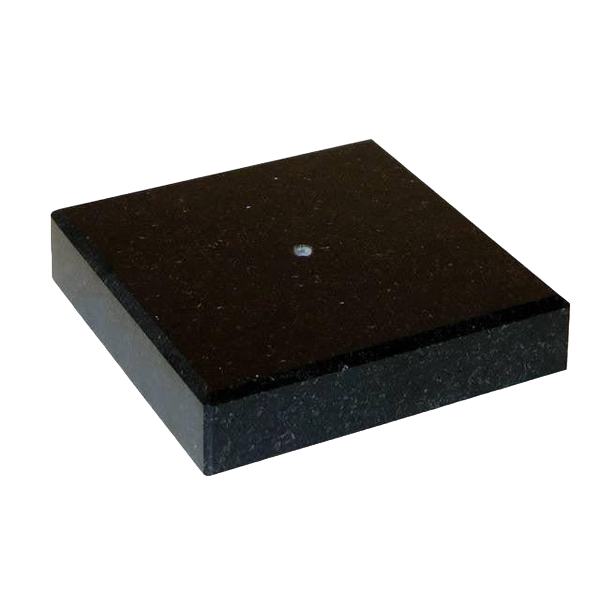 Sockel aus Granit Impala schwarz, 15x15x3 cm