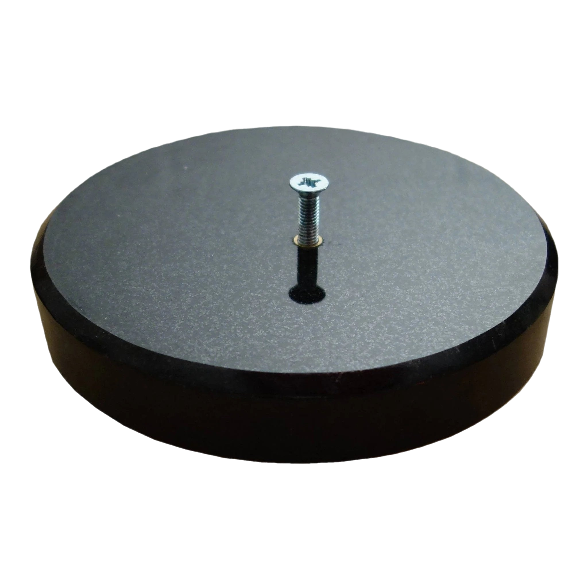 Sockel aus Granit Impala schwarz, Durchmesser 15 cm