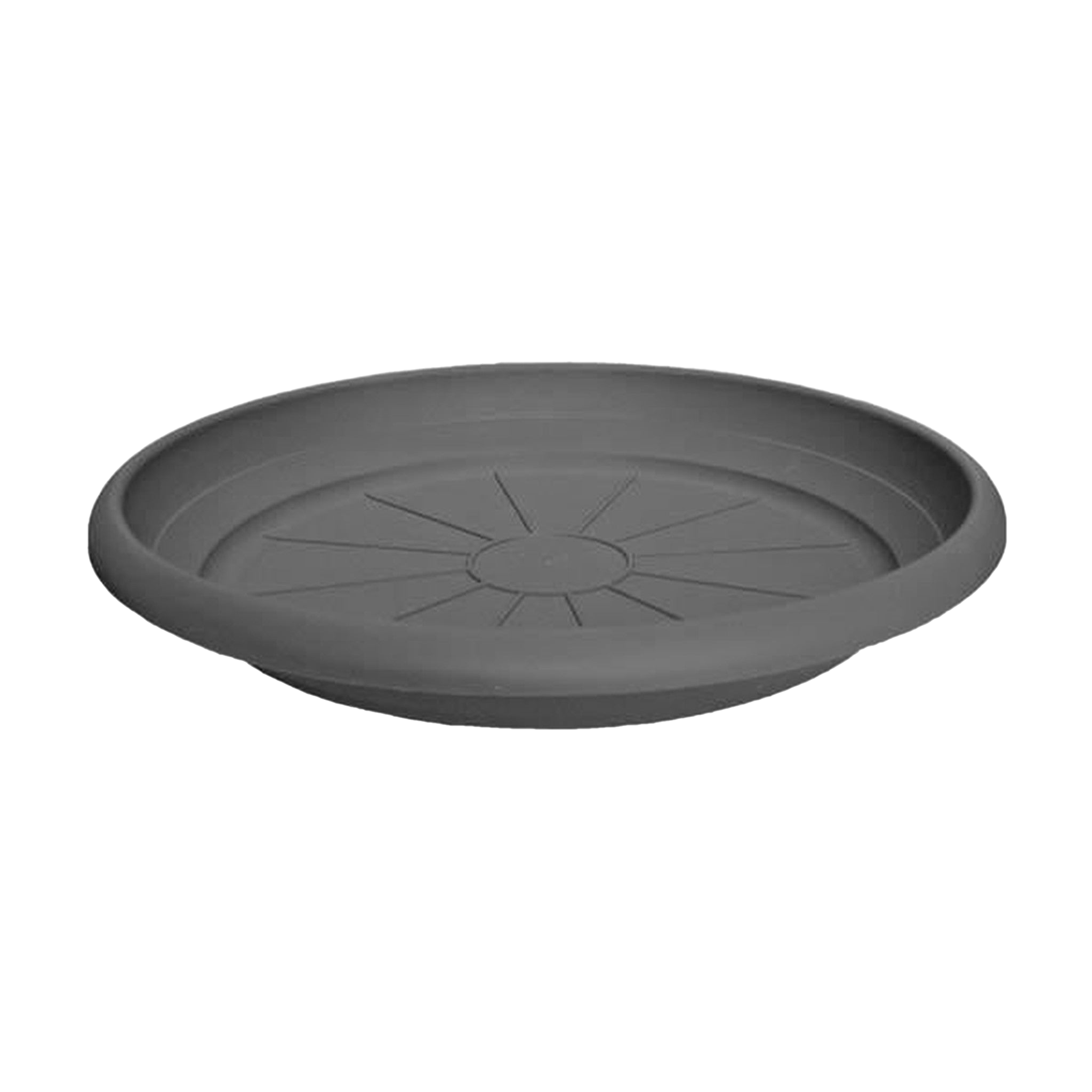 Untersetzer aus Kunststoff, anthrazitfarben