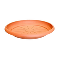 Untersetzer aus Kunststoff, terracottafarben
